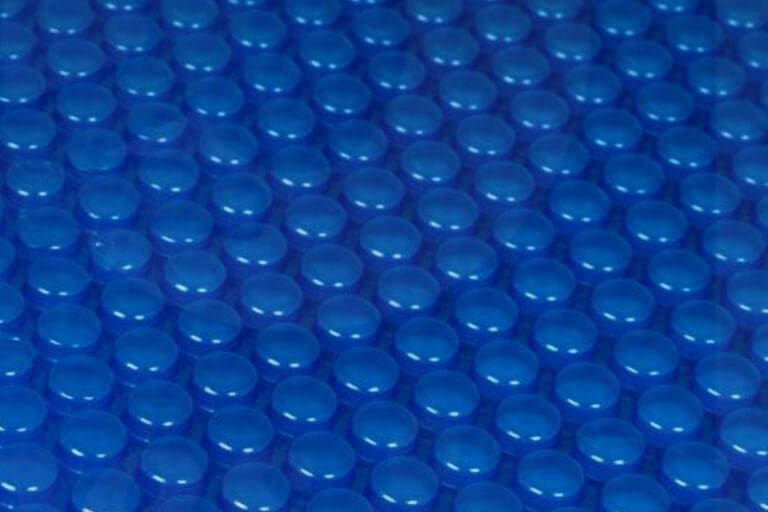 Simples bulles 400µ coloris bleu