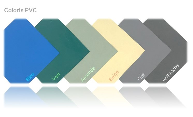 coloris PVC 580 gr/m²