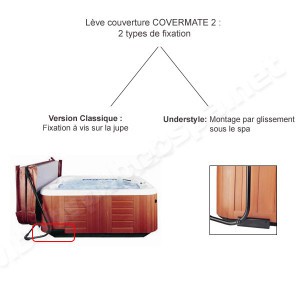 Couverture sur mesure spa carré dimensions 200cm x 200cm EN STOCK - Spa &  piscine